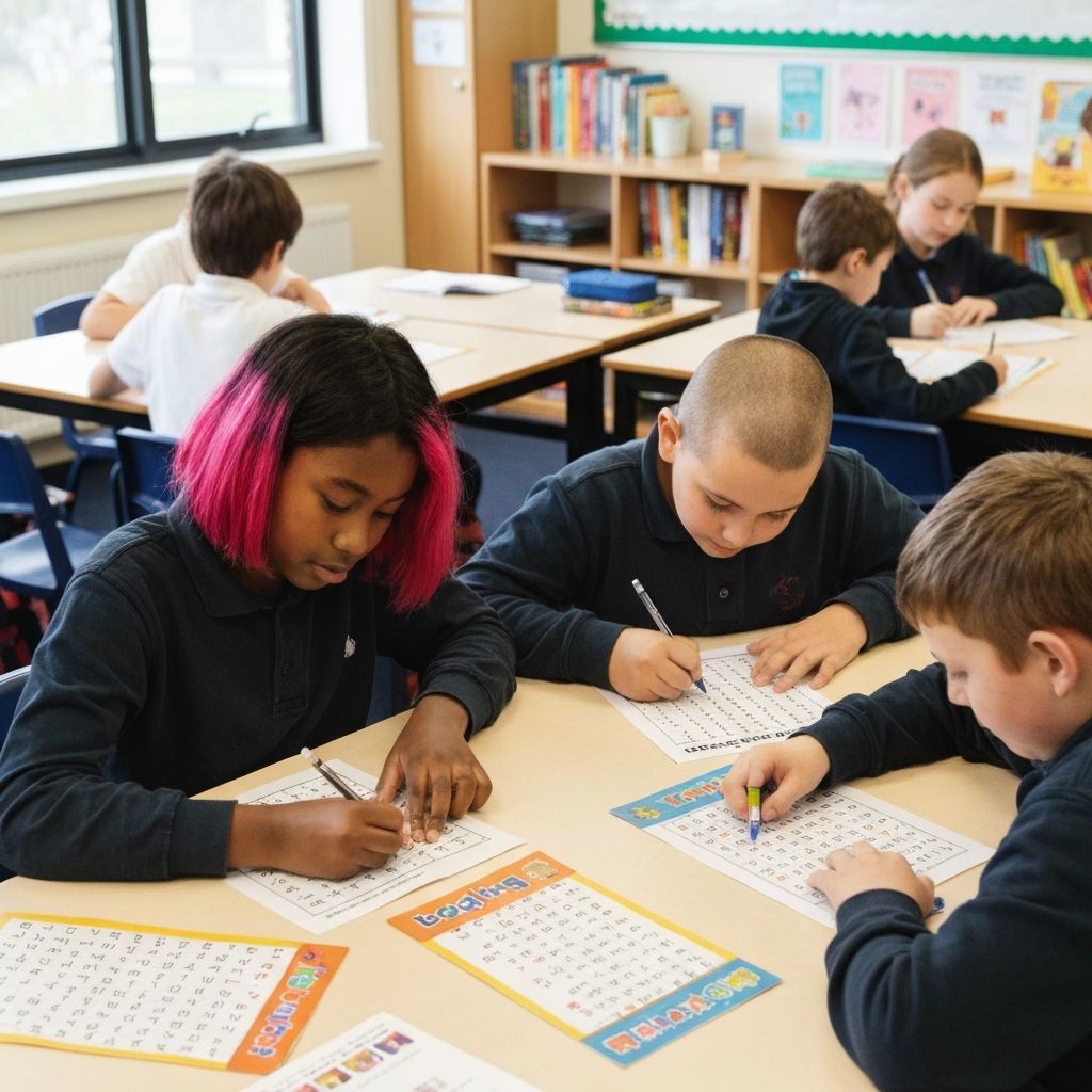 Differentiated Instruction: Using Word Searches for All Learners