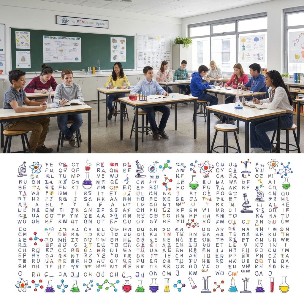 Science Vocabulary Word Searches for Every Grade Level